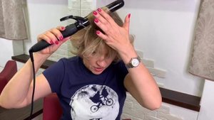 Моя вечерняя укладка на плойку за 5 минут советы Натальи Шаропат