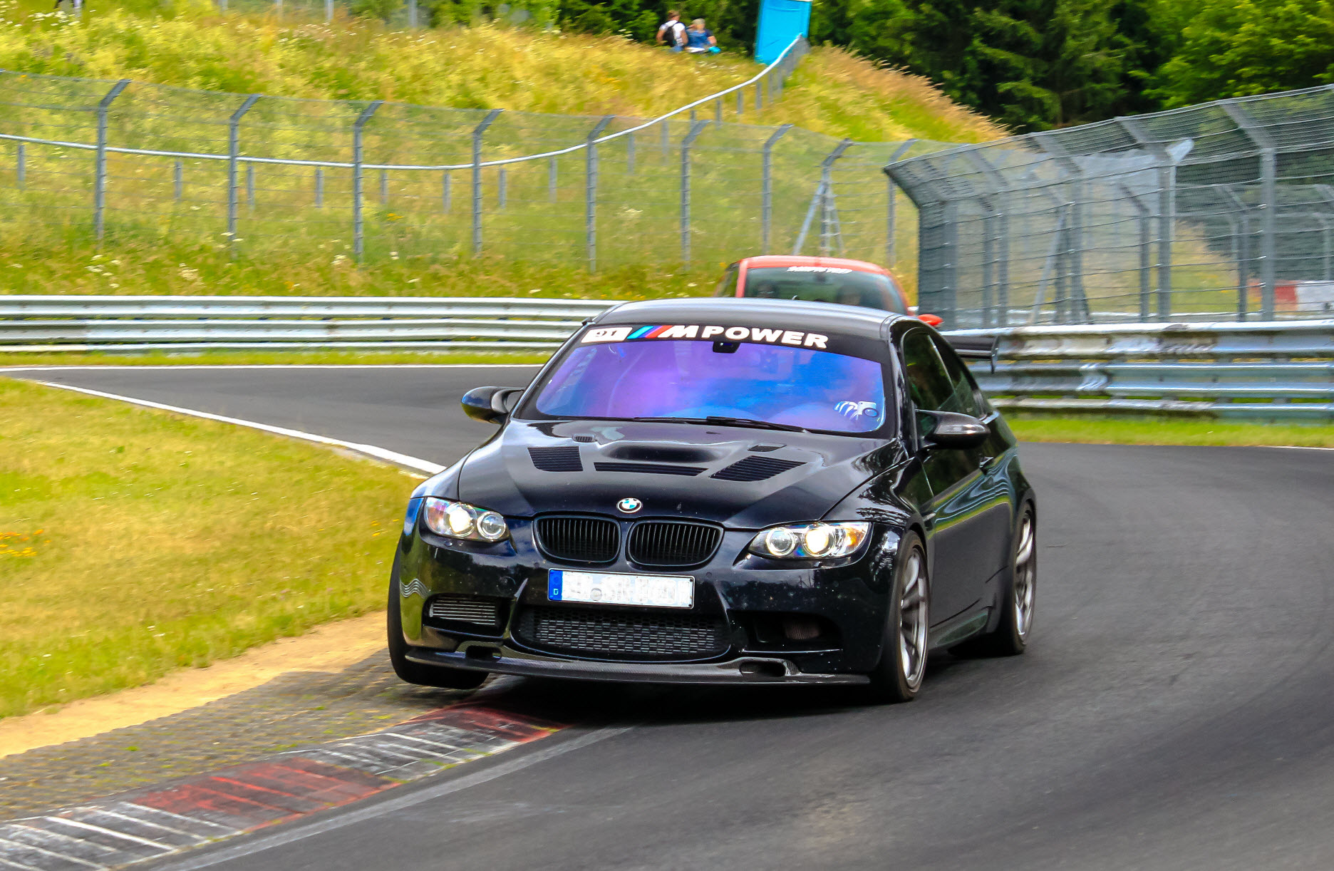 BMW m3 e92 in Rain