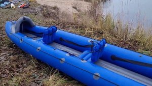 Обзор надувной байдарки Алтай-3 от "Планета Вода".