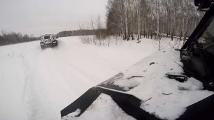 Вездеход КРЕЧЕТ по снегу.mp4