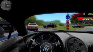 САМАЯ БЫСТРАЯ МАШИНА В МИРЕ CITY CAR DRIVING + ИГРАЕМ НА РУЛЕ!!