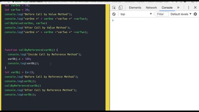 function call by value & reference in Javascript #37