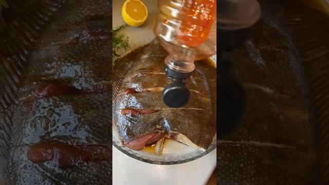 Камбала с икрой запечённая в духовке! Делаем всё по видео ?