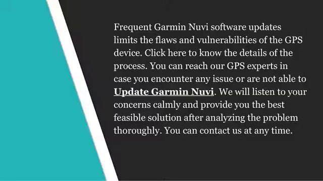 How you can get a free update for Garmin Nuvi 265W? смотреть онлайн