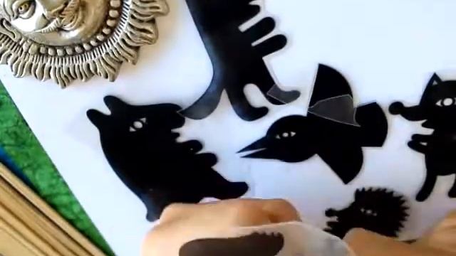 ЛЕСНЫЕ СКАЗКИ - PDF-набор кукол для театра теней смотреть онлайн