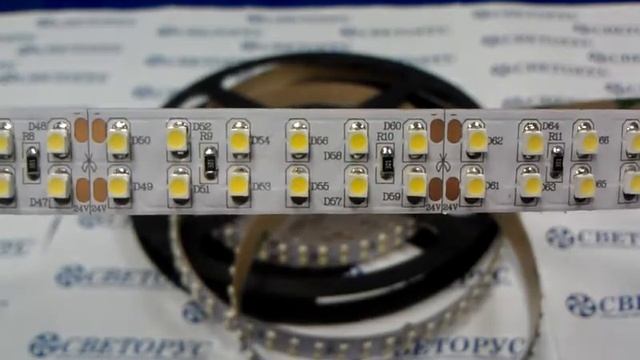 Светодиодная лента 3528 240led 24V смотреть онлайн