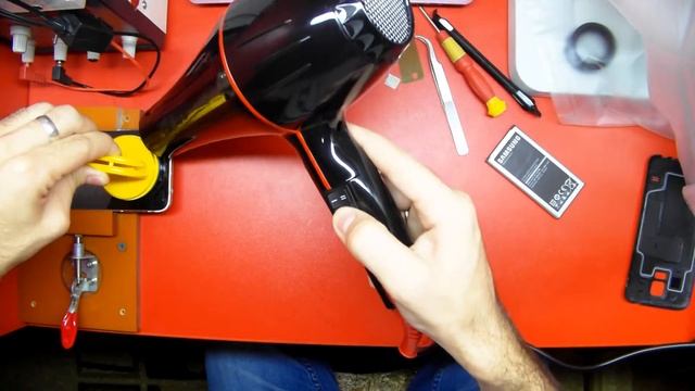 Разбор телефона Samsung G900. смотреть онлайн