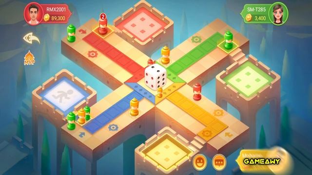 LUDO Game On Mobile | LUDO Dream Game | 4 Players Game Online #1 | Board Games | Gameawy