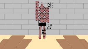 Glitch [Red Baldloon] Bossfight Intro (Baldi's Basics Animation)