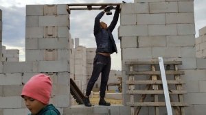 Оконный проем в доме из газоблока