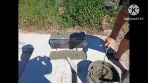 Процесс изготовления керамогранитного комплекса под гранитный памятник.