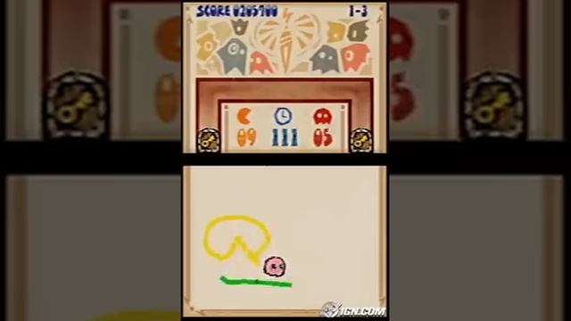 Pac-Pix Nintendo DS Gameplay - Early rounds смотреть онлайн