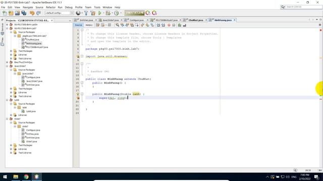 #MOB1014 - Java 1 - Lab 7 - Bài 1 смотреть онлайн