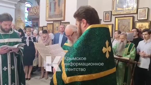 В Свято-Троицком женском монастыре состоялось освящение белых халатов медицинских работников