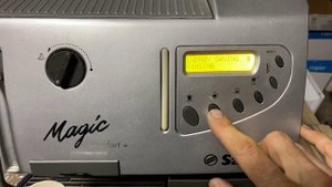 Все сообщения и меню Saeco Magic Comfort.