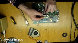 Разборка и обслуживание ноутбука Asus K54.