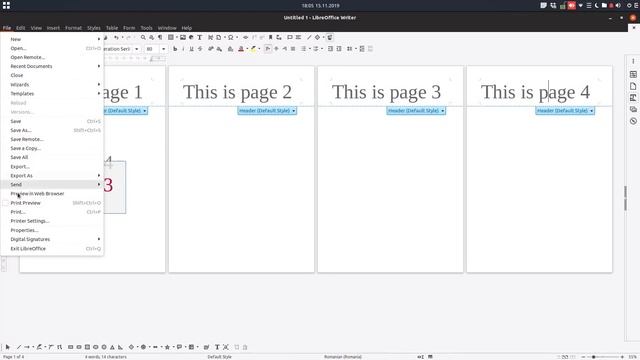 How to print a brochure in LibreOffice Writer смотреть онлайн