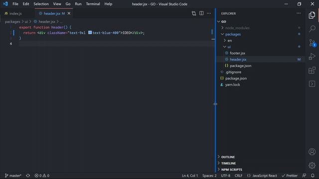 Yarn Workspaces + Next.js + Tailwind Setup