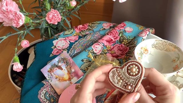 Посылка от Lora Nomad ❤️ ☕️ Павловопосадский платок смотреть онлайн