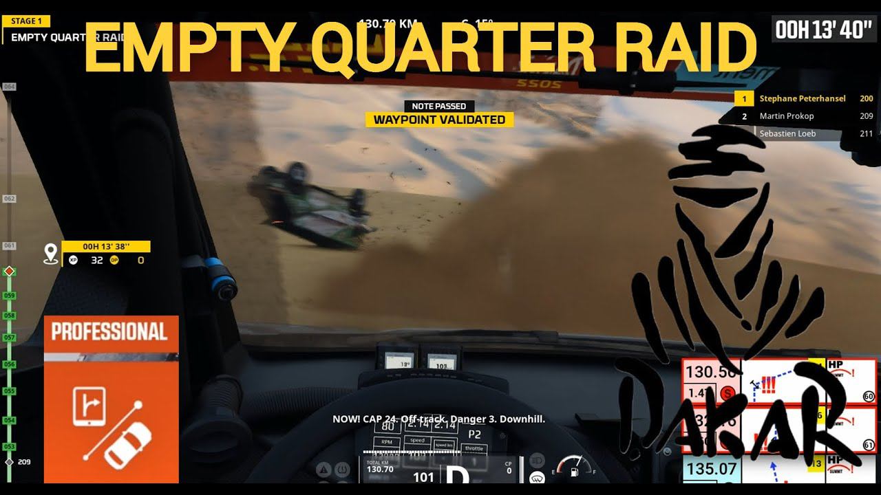 Dakar Desert Rally прохождение #8 EMPTY QUARTER RAID