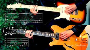 Teddy Picker - Arctic Monkeys ( Two Guitar Tab Tutorial & Cover )