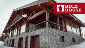 HOLZ HOUSE. Проект "Австрия". Дом-шале из клееного бруса.