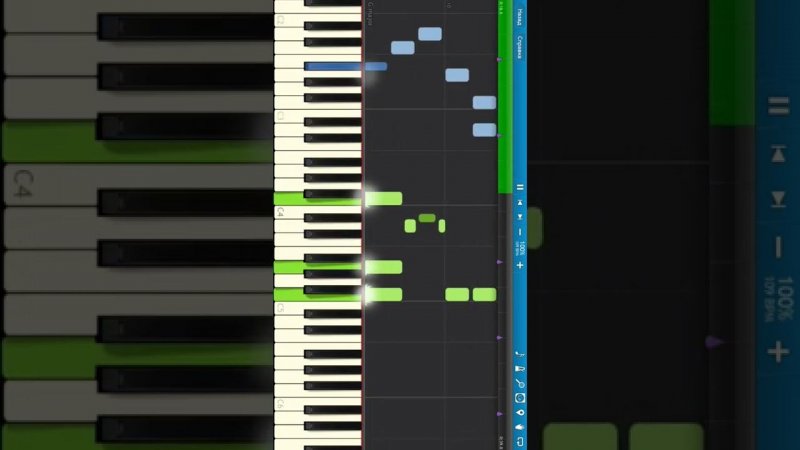 Веселый марш монтажников (Из кинофильма  Высота ) #shorts #pianotutorial #synthesia #synth