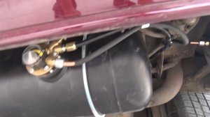 Установка ГБО  на ZAZ Slavuta. Газ на Заз Славута
