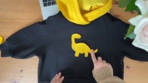 Аппликация на одежде. Интересное худи для ребенка! Идеи и мастер-класс по декору одежды