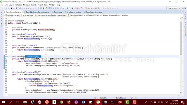 Reactive programming 3 (Spring WebFlux ) смотреть онлайн