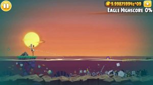 Angry Birds Seasons The Pig Days (Mighty Eagle 100%) All levels (player00713)