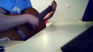 мелодия "Во кузнице" на гитаре