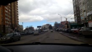 Nissan Almera (VAZ) После Чип-тюнинга пробный заезд