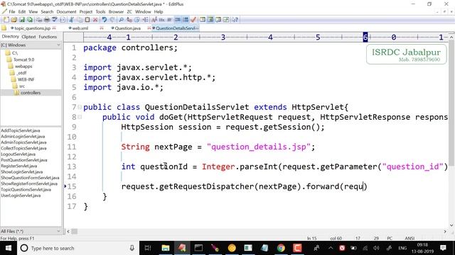 OTDF a Partial Project Implementation using Servlet & JSP ~ Part - 13 смотреть онлайн