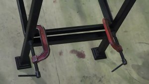 Мангал из газового баллона.