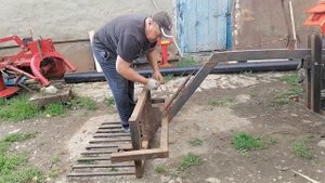 Размеры самодельного погрузчика на Синтай 244