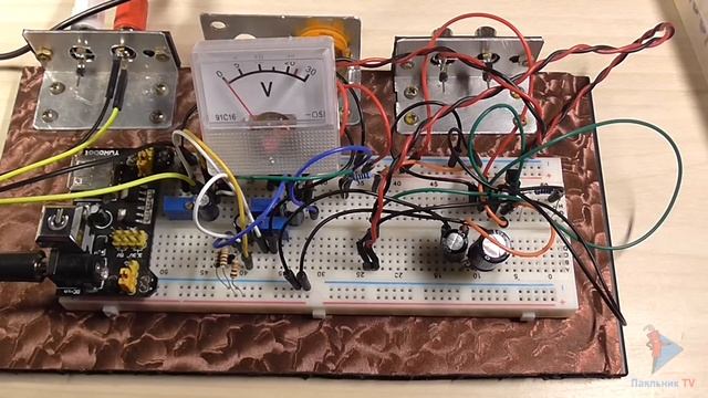 Стрелочный индикатор уровня аудиосигнала из вольтметра - Часть 2 смотреть онлайн