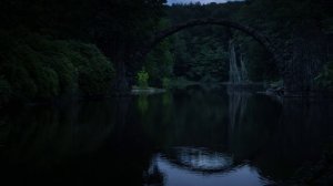 Rakotzbrücke Devil's Bridge - Germany - 7hrs of Relaxing Nature Sounds