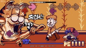 FNF Garfield transforms into Gorefield FULL HORROR MOD [HARD]