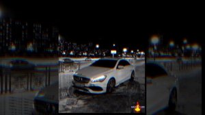 Летит новый Мерседес