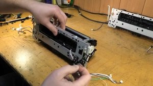 HP M477fdw — замена дуплексной печи на обычную, сравнение узлов термозакрепления