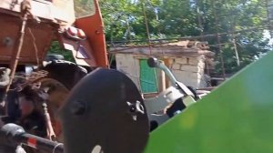 Фаркоп для Т-25 и для мини пресс подборщика YK 0850, 0870 своими рукамиTowbar for mini baler YK 085