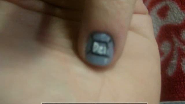 My 2nd Entry to FINESTNAILZ nail art contest *~*Keyboard Addict Nails*~* смотреть онлайн