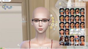 Очки или реснички в The Sims 4? Как сделать так, чтобы были и ресницы, и очки!