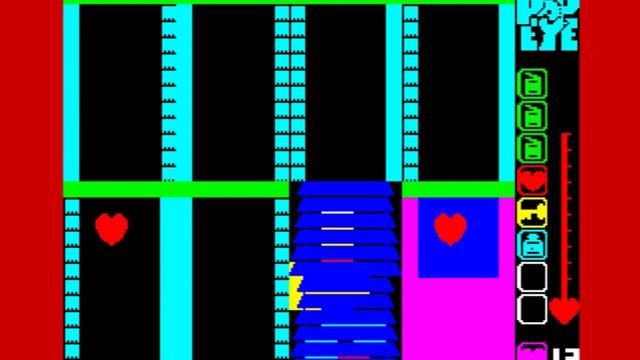 Popeye Walkthrough, ZX Spectrum смотреть онлайн