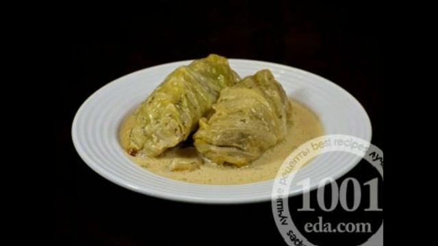 Рецепт вегетарианских голубцов с сырой картошкой