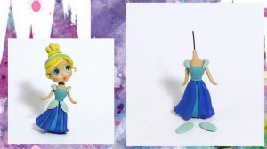 Как слепить из пластилина Принцессу Золушку? Лепим из пластилина. How to clay princess Cinderella.