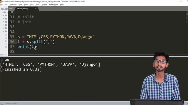 Str Data Type | Built-in functions - Closer look at python data types
