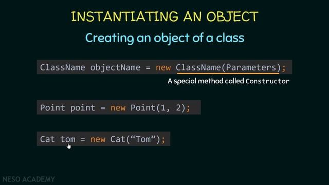Instantiating a String Object