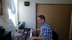 Благодарит Тебя Господь За Пищу Данную Тобой - Инструментал На Синтезаторе - Семен Тарусов